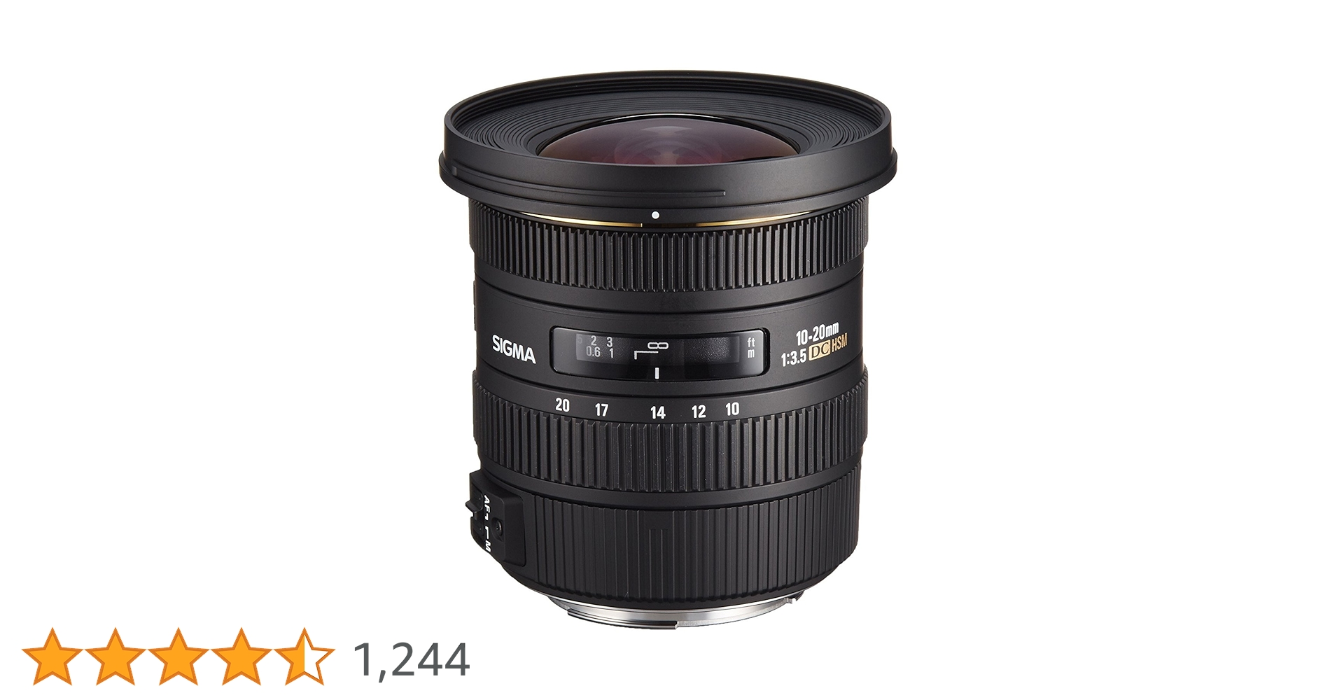 ニコン用 SIGMA 10-20mm f/3.5 EX DC HSM 4958 Sigma 10-20mm f/3.5 EX DC HSM ELD SLD Aspherical Super Wide